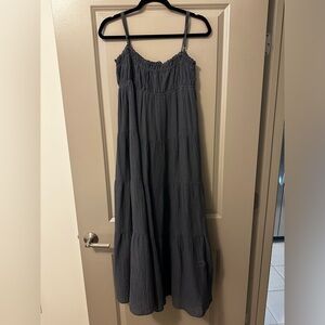 Zara blue maxi dress